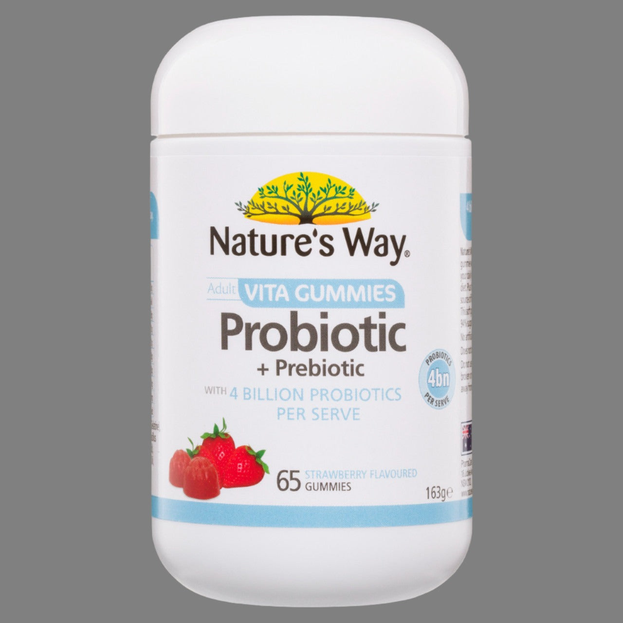 Nature's Way Adult Vita Gummies Probiotic Sugar Free 65 Gummies
