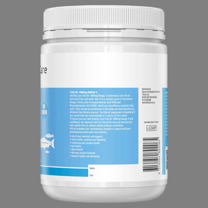 Healthy Care Fish Oil 1000mg 400 Capsules
