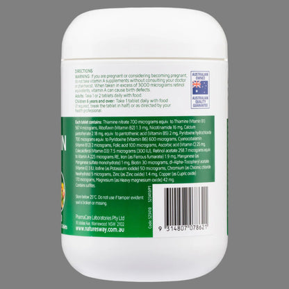 Nature's Way Complete Daily Multivitamin 200 Tablets