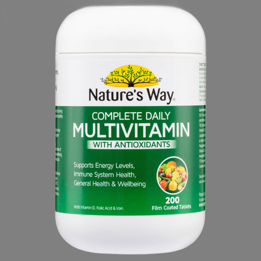 Nature's Way Complete Daily Multivitamin 200 Tablets