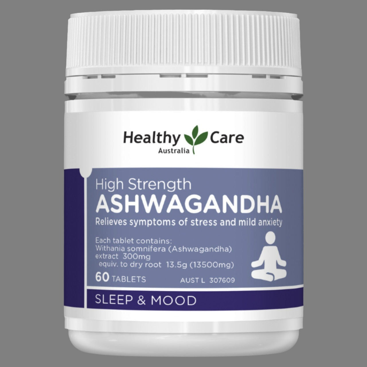 Healthy Care High Strength Ashwagandha 60 Tablets