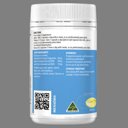 Healthy Care Double Strength Fish Oil 200 Mini Capsules