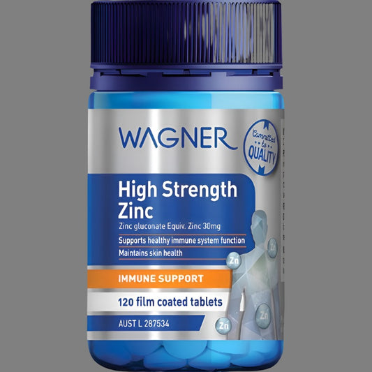 Wagner High Strength Zinc 120 tablets