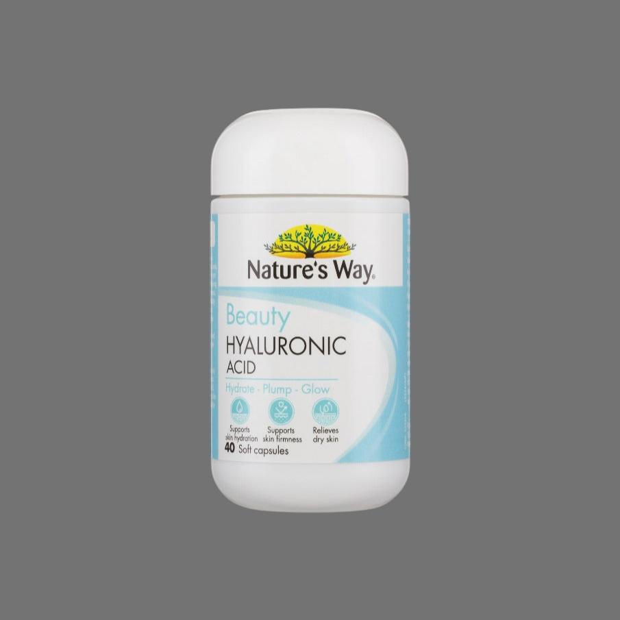 Nature’s Way Beauty Hyaluronic Acid 40 Soft Capsules